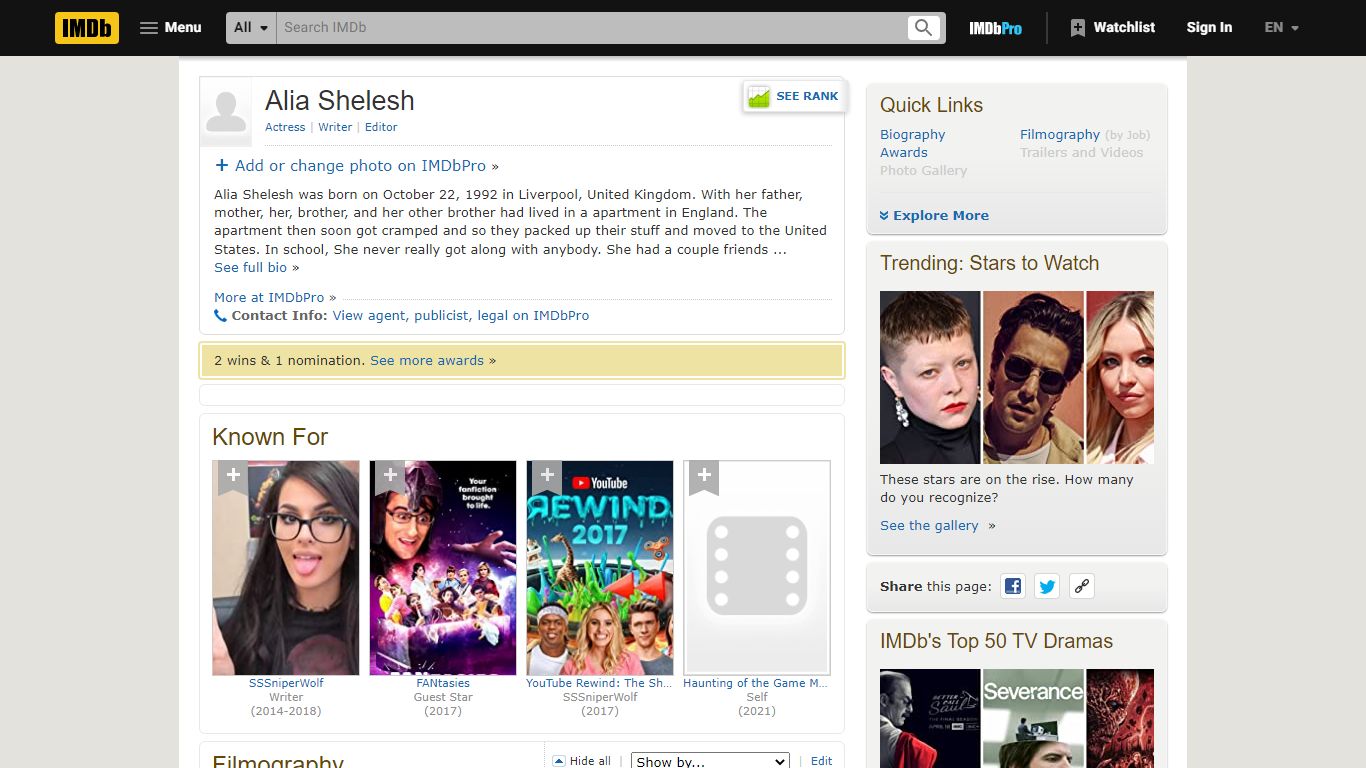 Alia Shelesh - IMDb